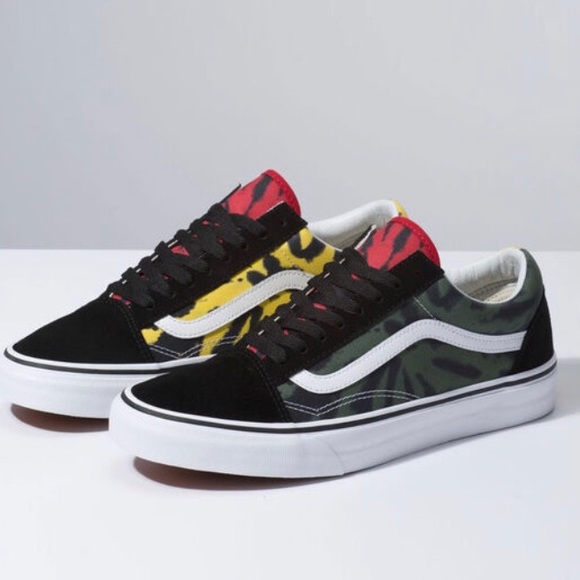 vans old skool tie dye